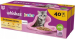 WHISKAS Junior Poultry in jelly - &scaron;lapias kačių maistas - 40 x 85g