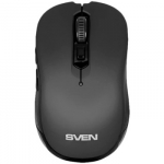 Wireless mouse RX-560SW black (silent bt. 5+1bt. 800-1600DPI, Soft Touch, blister)