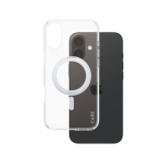 CARE by PanzerGlass Case Feature | Back protection | Apple | iPhone 16 Plus | Recycled plastic | Silver | Kickstand and MagSafe