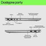 HP ProBook 460 G11 Intel Core Ultra 7 155U Knyginis kompiuteris 40,6 cm (16") WUXGA 16 GB DDR5-SDRAM 512 GB SSD Wi-Fi 6E (802.11ax) Windows 11 Pro Sidabras