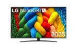 LG NanoCell AI 55NANO81A6A 139,7 cm (55") 4K Ultra HD Smart TV &bdquo;Wi-Fi&ldquo; Juoda