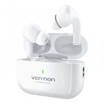 Vention Echo Lite E11 Laisvų rankų įranga True Wireless Stereo (TWS) &bdquo;Open-ear&ldquo; Skambučiai / muzika C tipo USB Bluetooth Balta