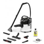 Vacuum Cleaner|KARCHER|Input power 1000 W|Dust capacity 4 L|Drum vacuum|Cleaning type Dry and wet|Dust container Bagless|Colour Black/Grey/White|1.081-155.0