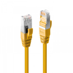 Tinklo Kabelis - LINDY Cat.6A S/FTP LSZH Tinklo Kabelis, RJ45, M/M, 500MHz, 0.3 m, Geltonas