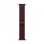 49mm Burgundy Trail Loop - S/M - Black Titanium Finish