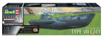 Plastic model German submarine type VII C/41 1/72