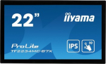 IIYAMA TF2234MC-B7X 21.5inch IPS 1920x1080 10 Point Touch Anti-Fingerprint 1000:1 305cd/m2 8ms HDMI DP VGA USB Touch Interface
