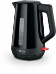 Bosch Kettle | TWK1M123 | Electric | 2400 W | 1.7 L | Plastic | 360&deg; rotational base | Black