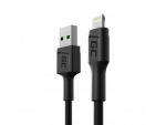 Green Cell KABGC24 &bdquo;Lightning&ldquo; kabelis 0,3 m Juoda