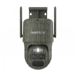 Reolink 4G LTE Dual-Lens Battery Security Camera | Trackmix Series G770 Camouflage | PTZ | 8 MP | F2.8mm/F1.6, F8mm/F1.6 | IP65 | H.264/H.265 | Micro SD, Max. 128 GB