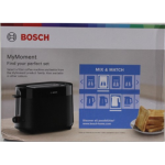SALE OUT. Bosch Compact Toaster | TAT2M123 MyMoment | Power 950 W | Number of slots 2 | Housing material Plastic | Black | DAMAGED PACKAGING