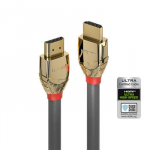 HDMI Laidas - LINDY Gold Line HDMI Laidas M/M, Ultra Didelės Spartos, 2 m, Pilkas