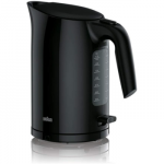 Braun | Kettle | WK3100BK PurEase | Standard | 2200 W | 1.7 L | Plastic | 360&deg; rotational base | Black