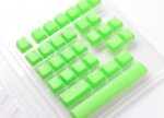 Ducky Rubber Keycaps Set | 31vnt, Žalia