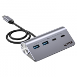 UNITEK ALUMINIUM USB-C HUB 2X USB-A 2X USB-C 5GBPS