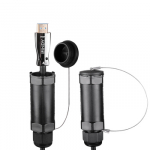HDMI Laidas - LINDY Armuotas &Scaron;viesolaidinis Hibridinis HDMI 8K60 Laidas, 30 m, Juodas