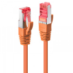 Tinklo Kabelis - LINDY Cat.6 S/FTP Tinklo Kabelis, RJ45, M/M, 250MHz, 27AWG, 5 m, Oranžinis