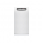 Bosch Dishwasher | SPU4HMW12E | Built-in | Width 45 cm | Number of place settings 10 | Number of programs 6 | Energy efficiency class D | Display | AquaStop function | White
