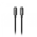 Kabel Baseus Tungsten Gold USB-C į USB-C 480 Mb/s QC 240 W PD 2 m Juodas