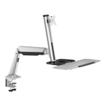 LOGILINK - Sit-stand workstation monitor desk mount,13-32'', max. 8 kg