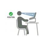 PORT DESIGNS | Ergonomic Notebook stand | 901103 | Notebook Stand | Black