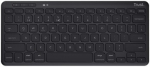 Trust Lyra Compact, multi-device wireless keyboard providing easy, convenient connection; made with recycled materials