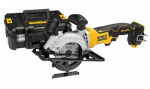 DEWALT DCS571NT-XJ Ne&scaron;iojamasis diskinis pjūklas 115 mm 18V T-STAK Juoda, Geltona
