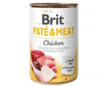 BRIT Pat&eacute; and Meat su vi&scaron;tiena - &scaron;lapias &scaron;unų maistas - 400g