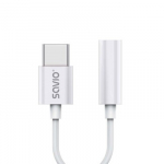 Adapter AK-51 USB-C - Mini Jack 3,5mm, Xiaomi, Huawei, Oppo