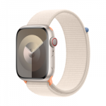Apple Watch Series 9 GPS + Cellular 45mm Starlight Aluminium Case with Starlight Sport Loop