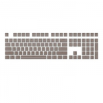 Royal Kludge Pudding PBT Keycaps - (104 vnt., Cappuccino, PBT, ANSI, UK layout)