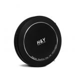 Fotoaparato Priedas - H and Y Revoring Magnetiniai Aliuminiai Dangteliai 58-77 mm Matinė Juoda