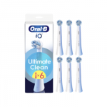 Oral-B | Replaceable toothbrush heads | iO UltimateClean | Heads | For adults | Number of brush heads included 6 | White