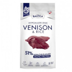 BALTICA Nutraceutic Hypoallergenic Small breeds Venison with rice - sausas maistas &scaron;unims - 3kg