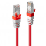 Tinklo Kabelis - LINDY Cat.6A S/FTP LSZH Tinklo Kabelis, RJ45, M/M, 500MHz, 26AWG, 20 m, Raudonas