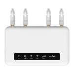 GL.iNet GL-X2000 4G LTE CAT12 Wi‑Fi 6 Dvi SIM Kortelės