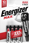 Energizer Max AAA-LR3 1.5V &scaron;arminės baterijos (4 vnt)