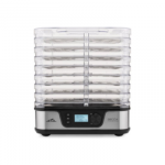 ETA Food dryer | ETA930190000 Secca Premium | Power 380 W | Number of trays 8 | Temperature control | Integrated timer | Silver