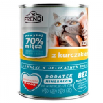 FRENDI Chunks in sauce with chicken - &scaron;lapias kačių maistas - 800g