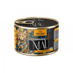 MAU Pate and Fillet Turkey with peanut butter - &scaron;lapias kačių maistas - 185g