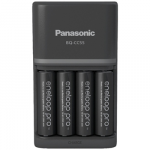 Panasonic Eneloop Pro BQ-CC55 i&scaron;manus-spartus įkroviklis + 4xAA | 2500mAh | iki 500 kartų įkrovimų