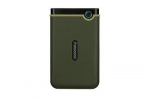 TRANSCEND 1TB StoreJet 25M3G USB 3.1 2.5 Rubber Case Anti-Shock Military Green Slim