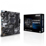 Asus | PRIME B550M-K | Processor family AMD | Processor socket AM4 | DDR4 | Memory slots 4 | Chipset AMD B | Micro ATX