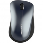 CANYON MW-11, 2.4 GHz Wireless mouse,with 3 buttons, DPI 1200, Battery:AAA*2pcs,Black,67*109*38mm,0.063kg