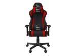 GEMBIRD Gaming chair SCORPION black/red mesh