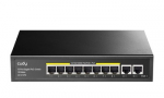 Cudy GS1010PE tinklo komutatorius Gigabit Ethernet (10/100/1000) Maitinimas per Eternetą (PoE) Juoda
