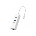 TP-LINK | UE330C | USB 3.0 Type-C to Gigabit Ethernet Network Adapter with 3-Port USB 3.0 Type-A Hub