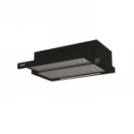 CATA Hood | TFH 6430 GBK | Telescopic | Energy efficiency class A+ | Width 59.8 cm | 391.5 m&sup3;/h | Electronic | LED | Black