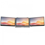 Blackview DCM6 Pro - 14 colių ne&scaron;iojamas ne&scaron;iojamojo kompiuterio ekrano i&scaron;plėtimo įrenginys su dviejų monitorių funkcija ir 2 USB-C prievadais