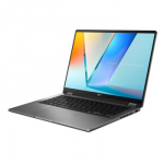 ASUS Vivobook 14 Flip TP3407SA-SG146W Ultra 5 226V 14,0 colių WUXGA jutiklinis ekranas, 60 Hz, 300 nitų, AG, 16 GB LPDDR5X, 512 GB SSD, &bdquo;Intel Arc&ldquo; grafika, FHD kamera, 70 Wh baterija, &bdquo;Windows 11&ldquo;, matinė pilka